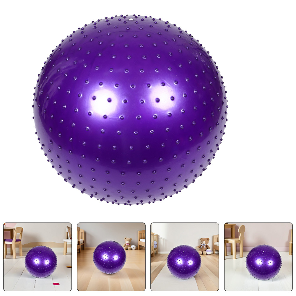 Pilates Yoga Pregnancy - Spiked Massage Yoga Ball 75Cm Deep