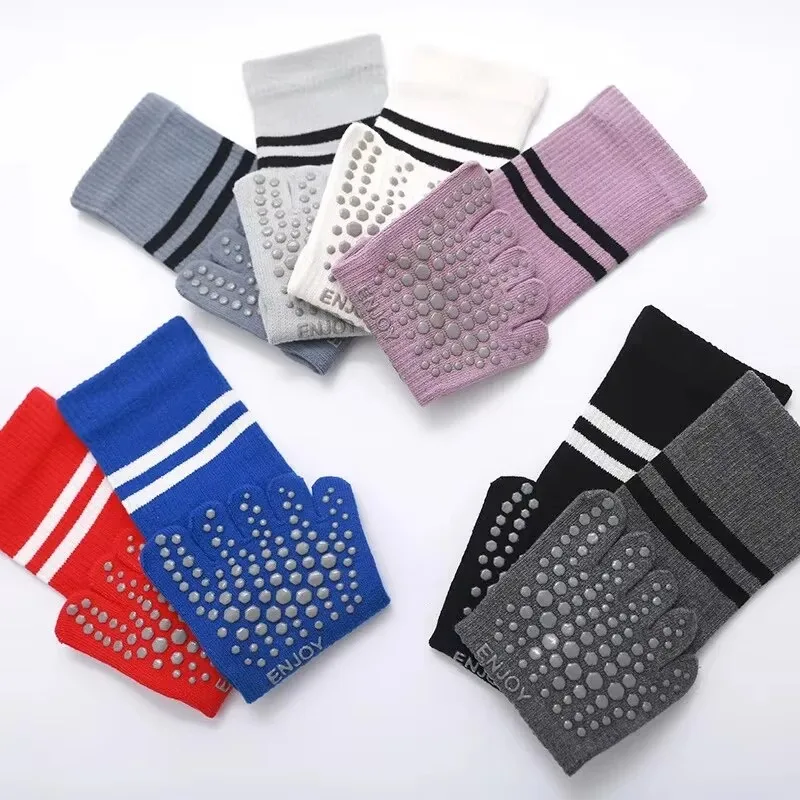 Pilates Yoga Fitness - Women's Mid-Tube Breathable Yoga Socks Non-Slip