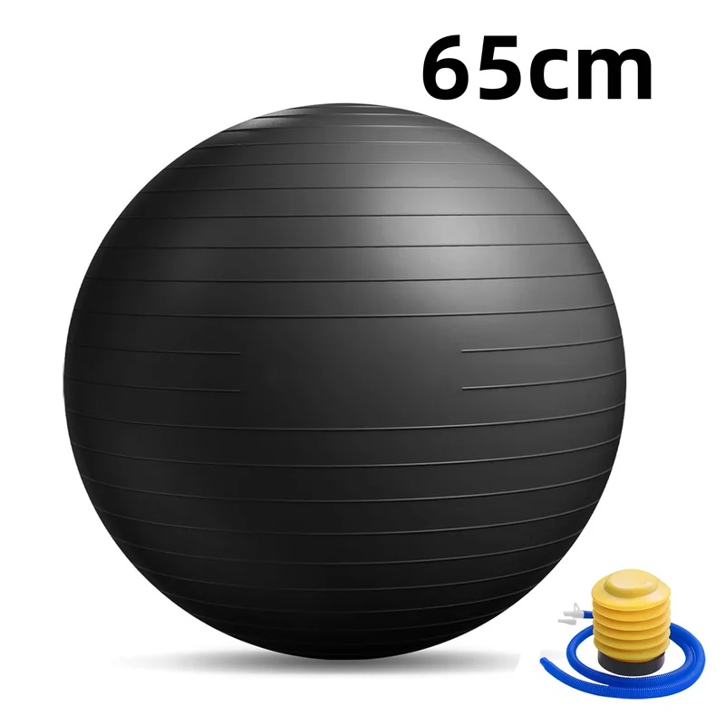 Anti-Burst Yoga Ball with Pump - огляд і ціна Pilates Yoga Shoes