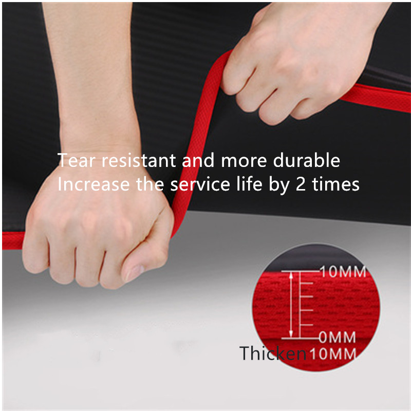 10mm Non-Slip Yoga Mat 183cm*6 - огляд і ціна Pilates Yoga Matte