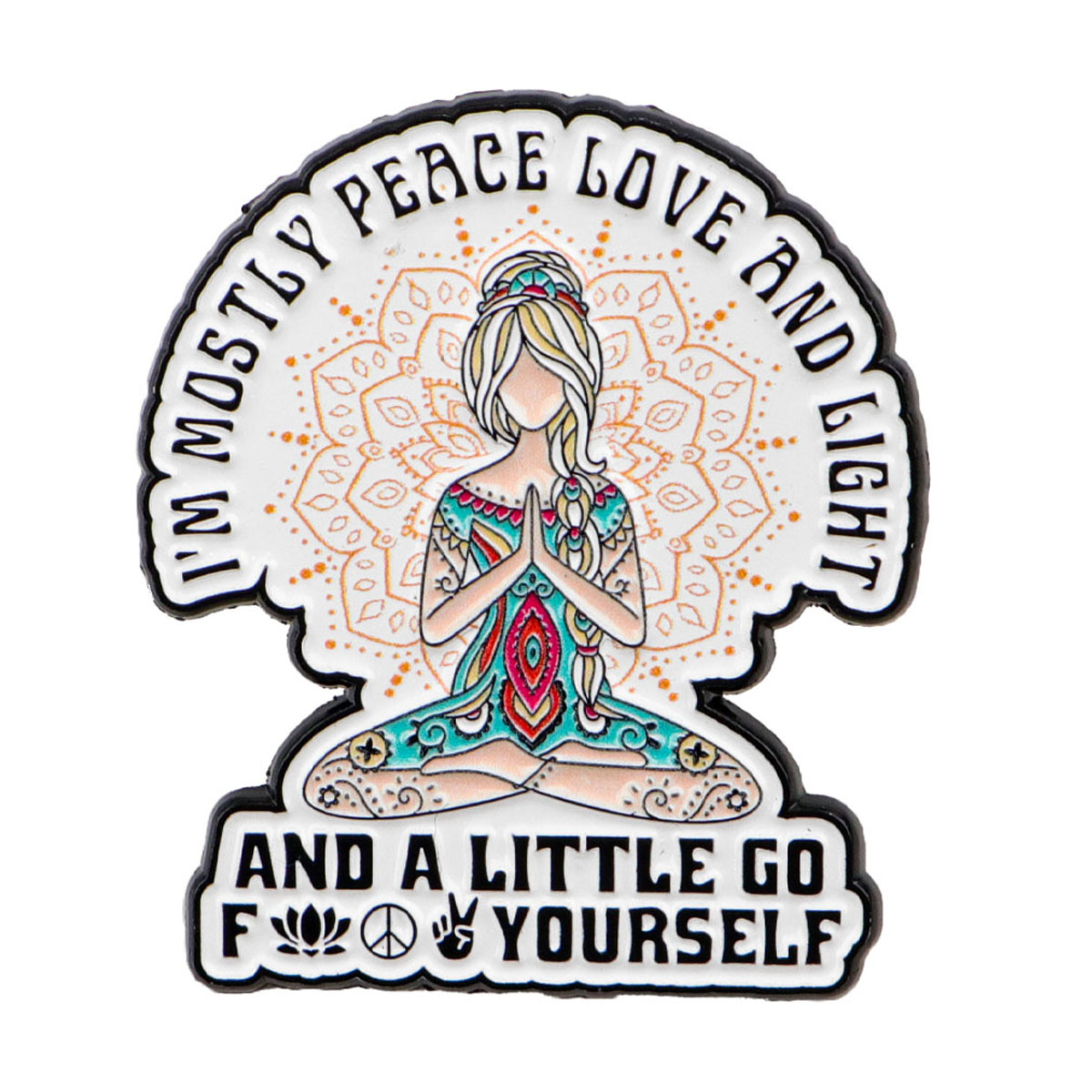 Funny Yoga Enamel Pins Humorou - огляд і ціна Pilates Yoga Bag