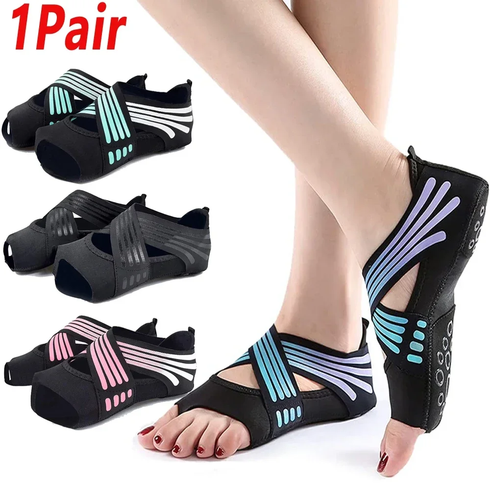 1Pair Professional Non-slip Gy - огляд і ціна Pilates Yoga Shoes