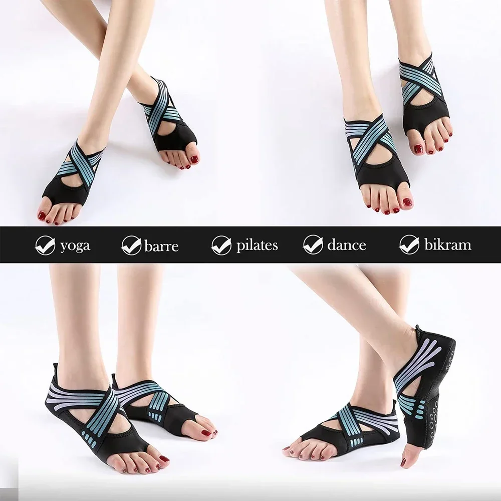 1Pair Professional Non-slip Gy - огляд і ціна Pilates Yoga Shoes