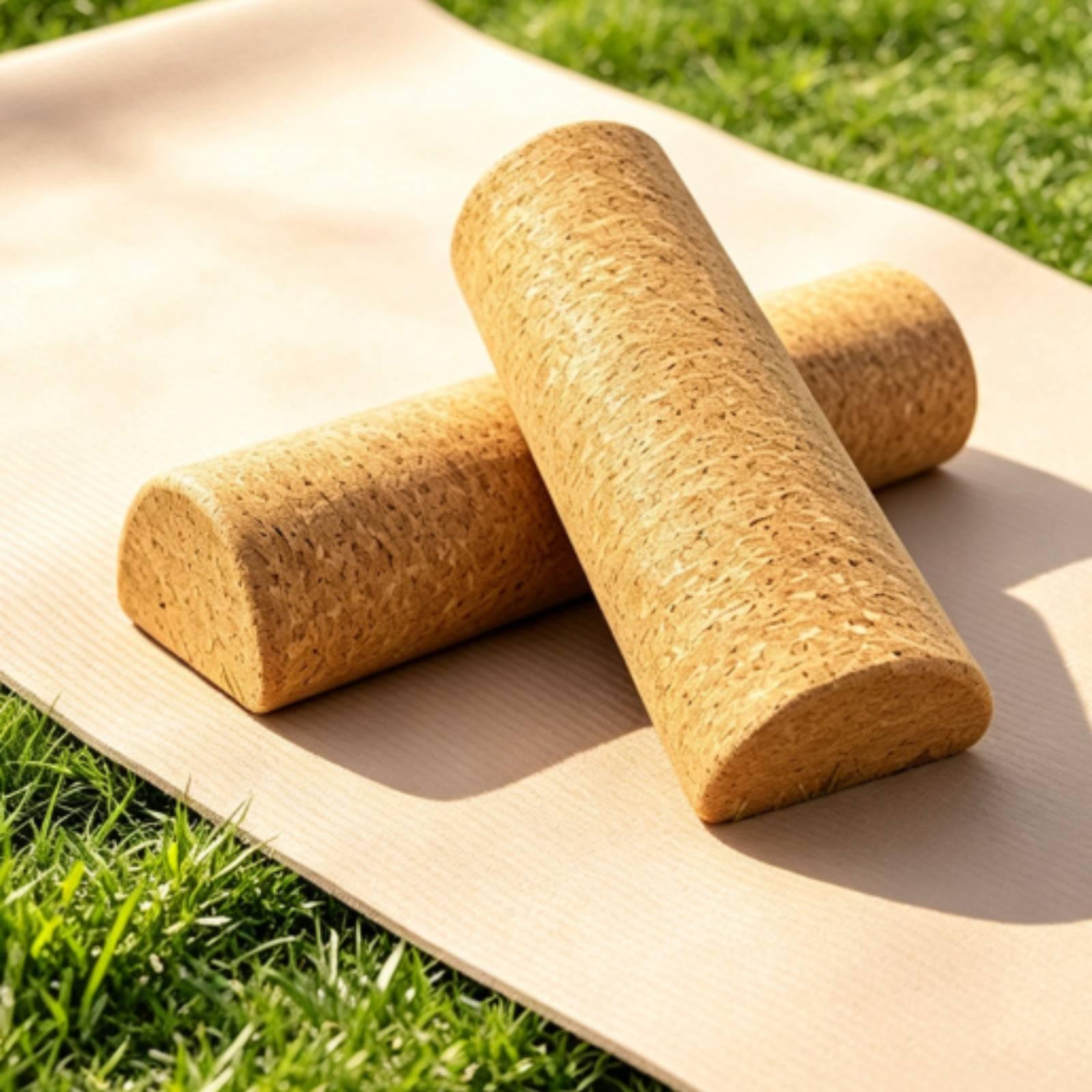 Durable Cork Stretching Pillar - огляд і ціна Yoga Block Cork