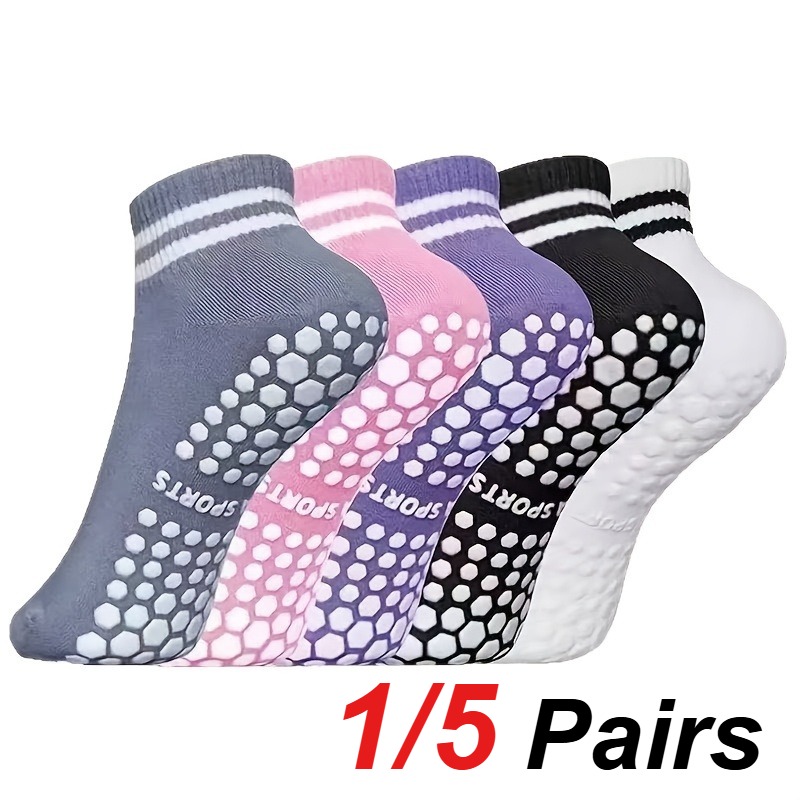 1/5 Pair Women's Silicone Anti - огляд і ціна Pilates Yoga Fitness