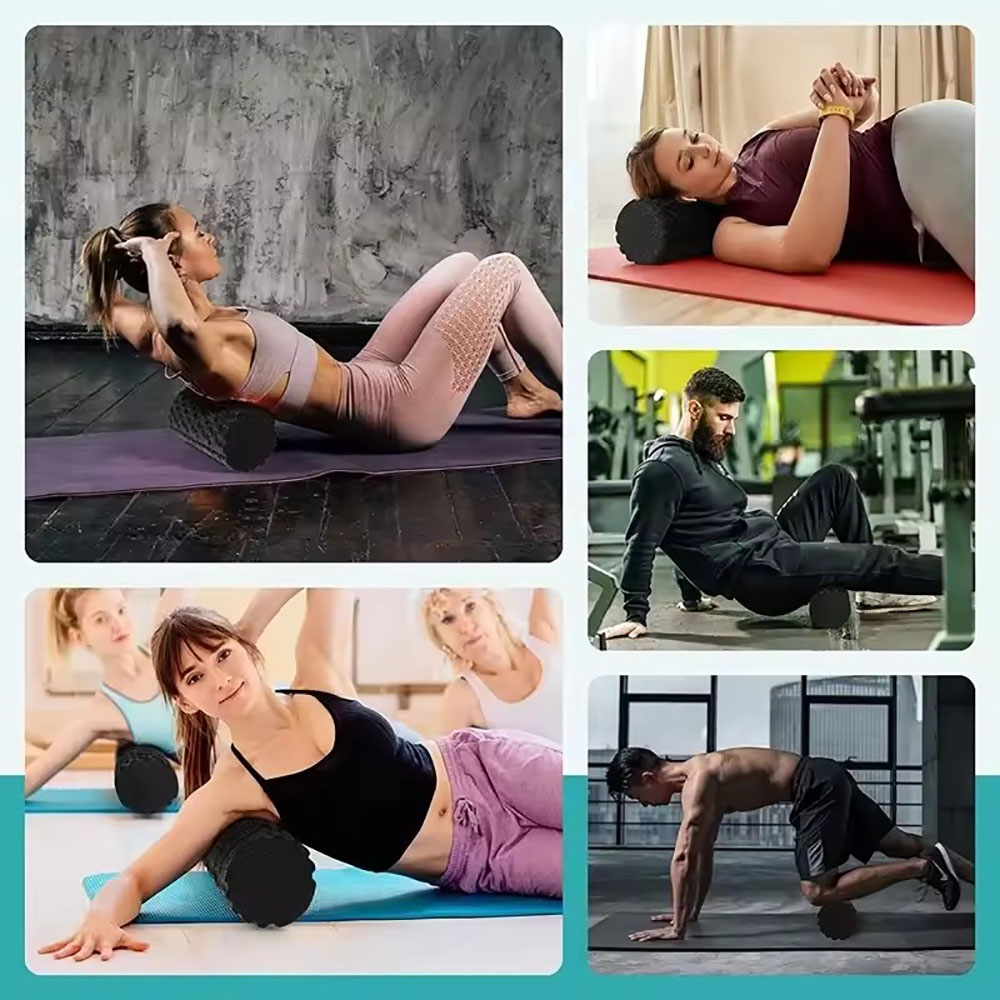 33cm Foam Roller for Muscle Ma - огляд і ціна Pilates Yoga Shoes