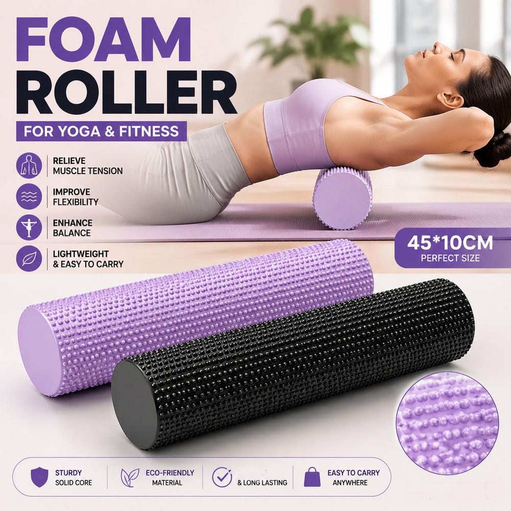 Yoga Foam Roller EVA High Dens - огляд і ціна Pilates Yoga Home