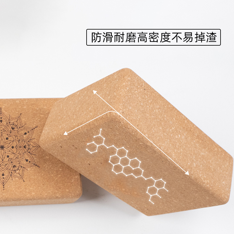 High-Density Octagonal Cork Yo - огляд і ціна Yoga Block Cork