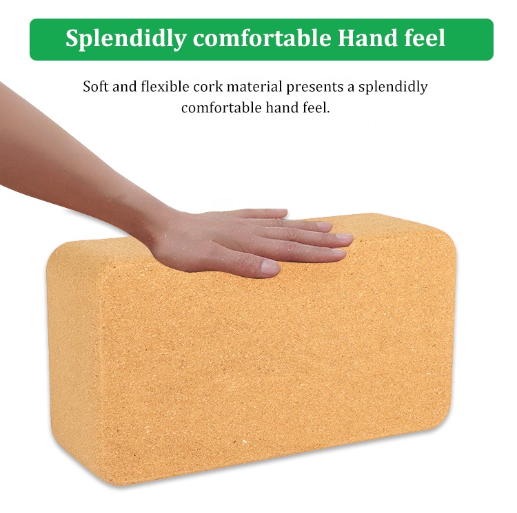 Eco-friendly High-Density Soli - огляд і ціна Yoga Block Cork