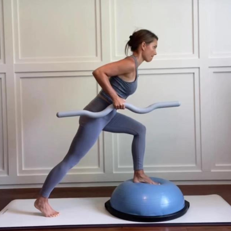 Weighted Pilates Bar with Sili - огляд і ціна Pilates Yoga Home