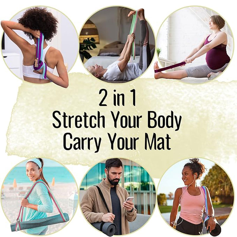 Adjustable Non Slip Strap, Sui - огляд і ціна Pilates Yoga Matte