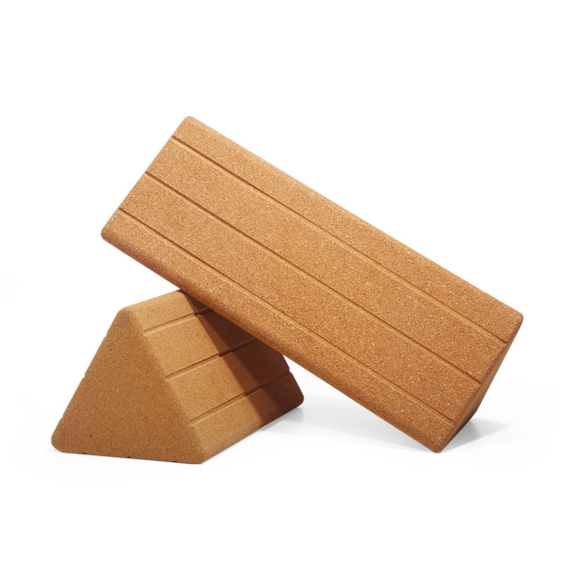 High-Density Triangle Cork Yog - огляд і ціна Yoga Block Cork