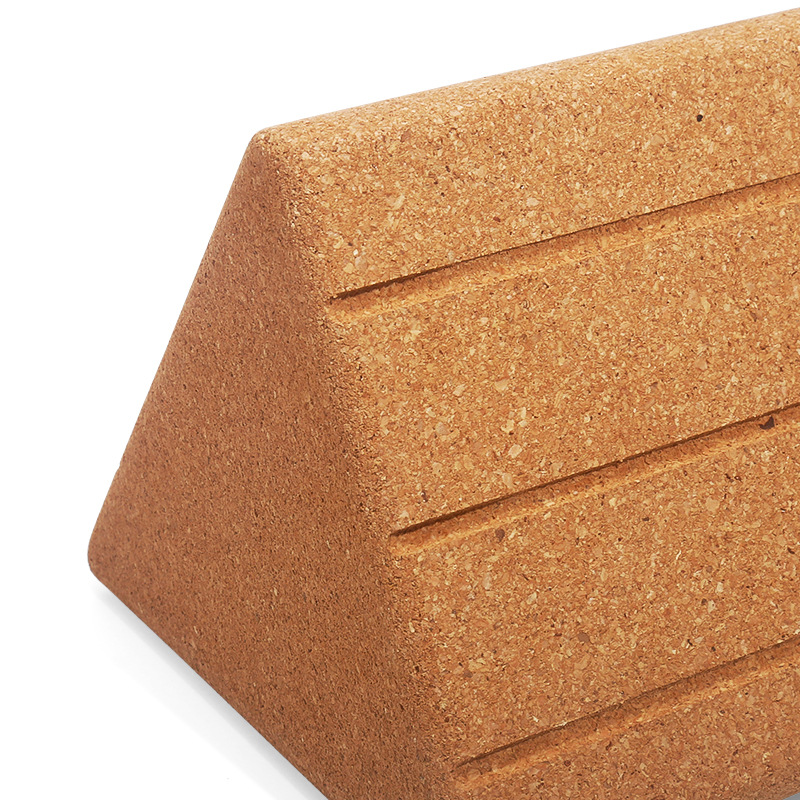 High-Density Triangle Cork Yog - огляд і ціна Yoga Block Cork