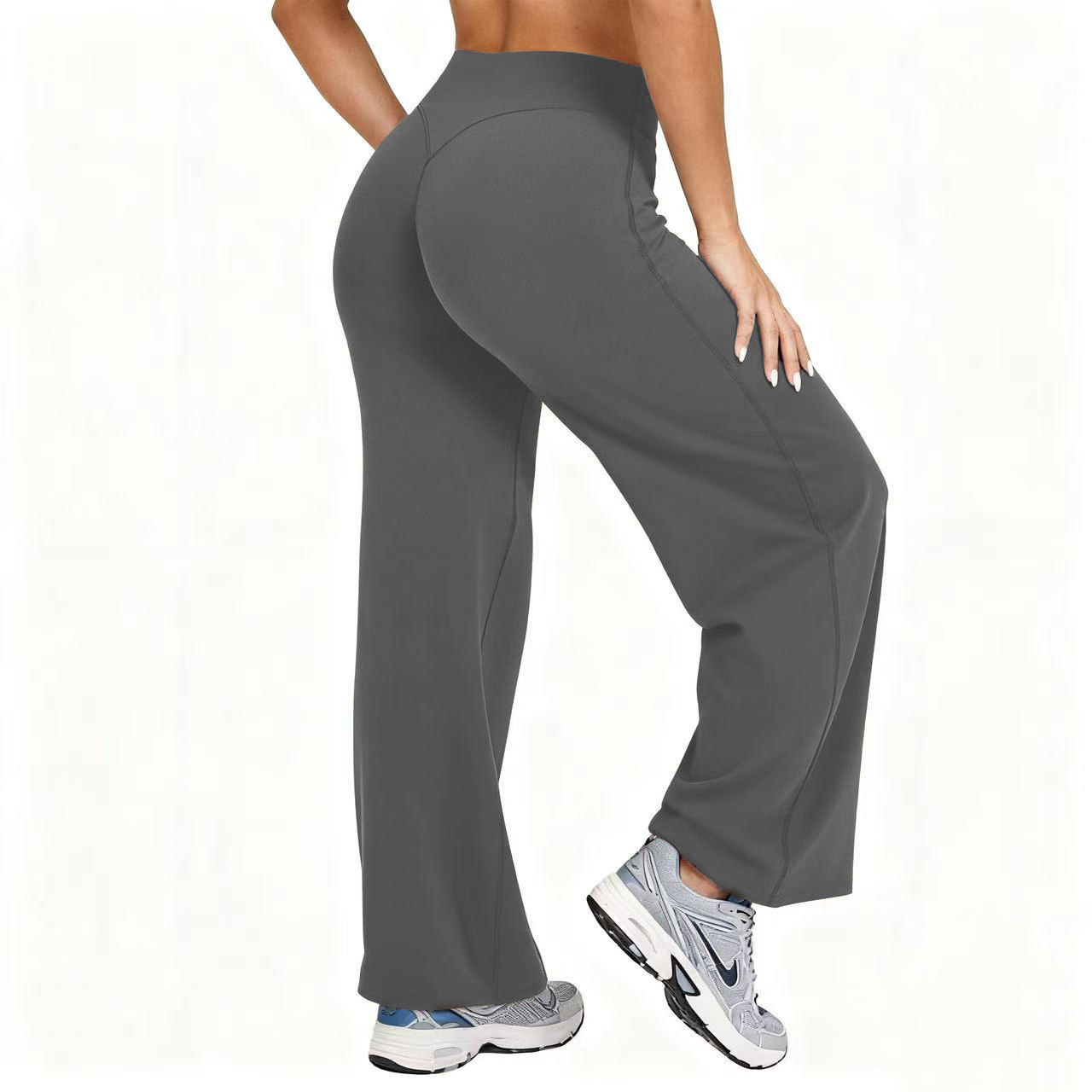 Women Plus Size Yoga Wide-leg  - огляд і ціна Pilates & Yoga Reversible Mockneck Sweatshirt