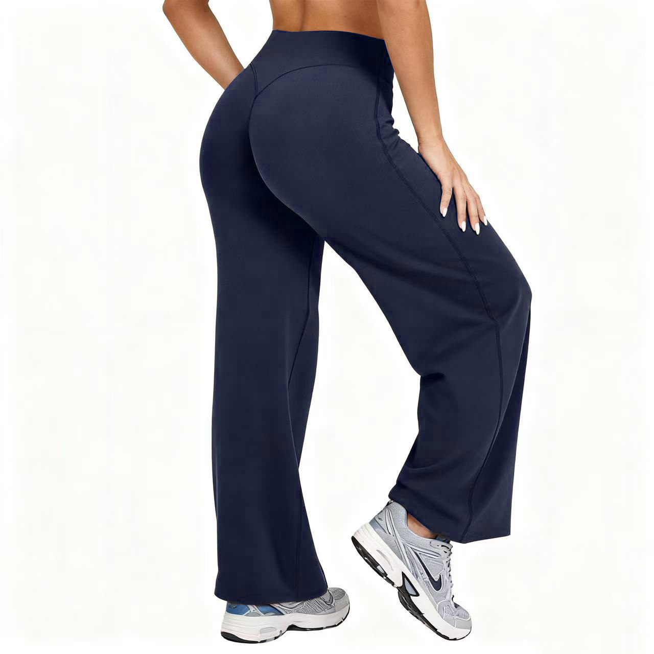 Women Plus Size Yoga Wide-leg  - огляд і ціна Pilates & Yoga Reversible Mockneck Sweatshirt