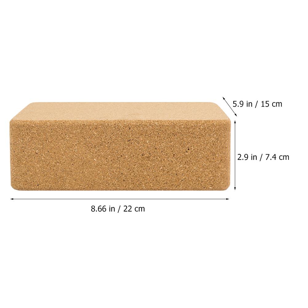 High Density Natural Cork Yoga - огляд і ціна Yoga Block Cork