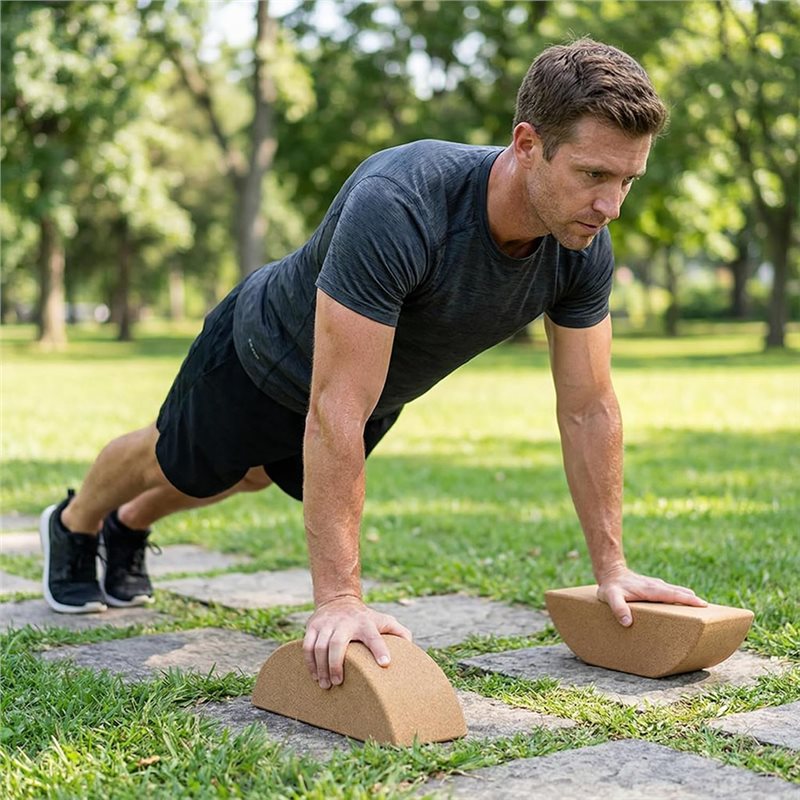A07T-Yoga Blocks- High Density - огляд і ціна Yoga Block Cork