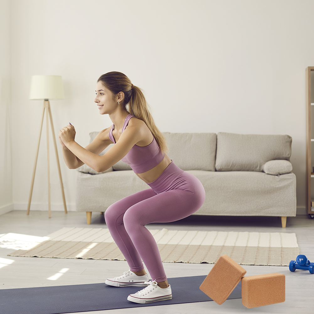 1 Piece Cork Yoga Blocks Yoga  - огляд і ціна Yoga Block Cork
