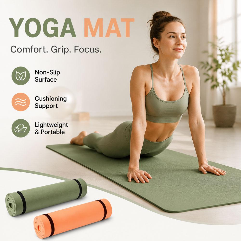 180x50cm Non-slip Pilates Yoga - огляд і ціна Pilates Yoga Matte