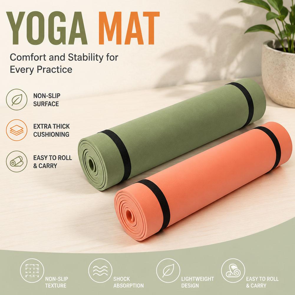 180x50cm Non-slip Pilates Yoga - огляд і ціна Pilates Yoga Matte